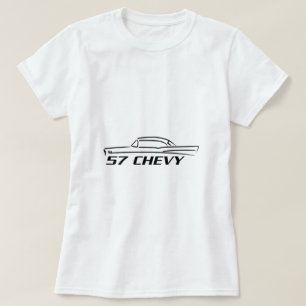 Camiseta 1957 Tipo superior duro Chevy