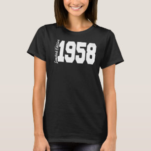 Camiseta 1958 64ª Aniversario de la Mujer