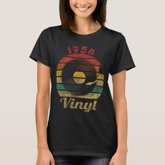 Camiseta 1958 Vinil Retro Grabar música vintage