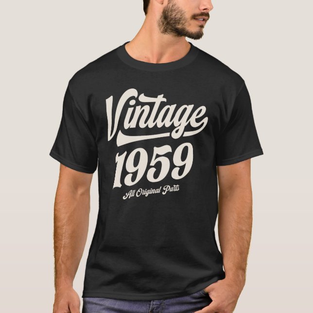 Camiseta 1959 65ª Regalos de cumpleaños Mujeres de 65 años (Anverso)