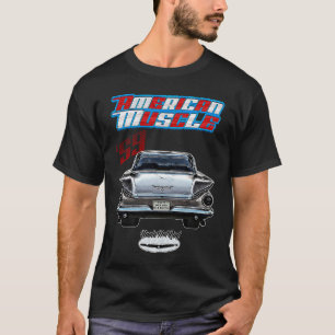 Camiseta 1959,Bel Invicta,Electra,Rockabilly,coche oxidado,