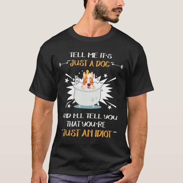 Camiseta 195 Just An Idiot (Anverso)
