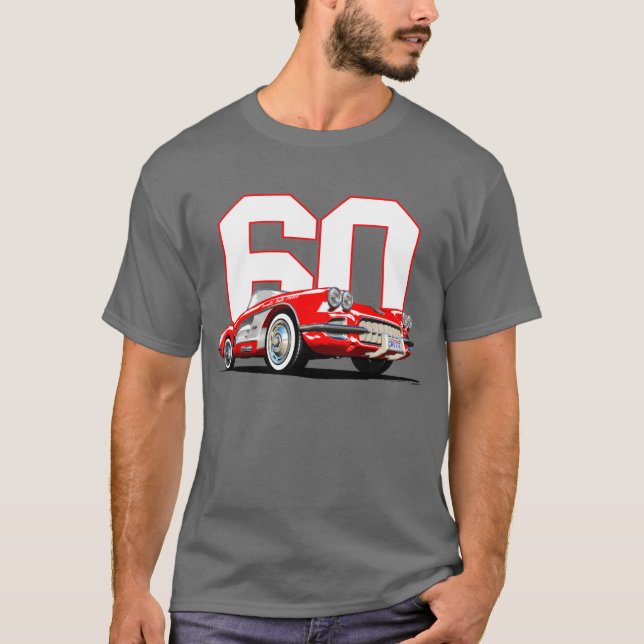 Camiseta 1960 del Corvette (Anverso)