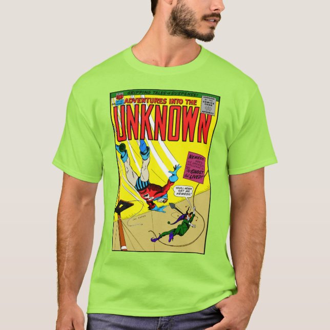 Camiseta 1960's 'Adventures into the Unknown' T-Shirt (Anverso)
