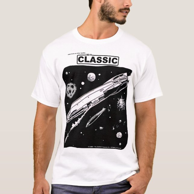 Camiseta 1960's SCI-FI Classic T-Shirt (Anverso)