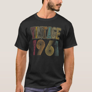 Camiseta 1961 61 años 61ª cosecha retro