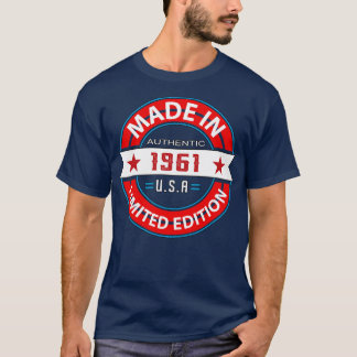 Camiseta 1961 62 años