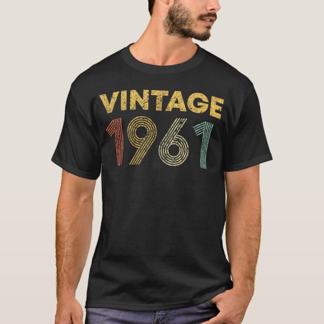 Camiseta 1961 63 Años (Anverso)