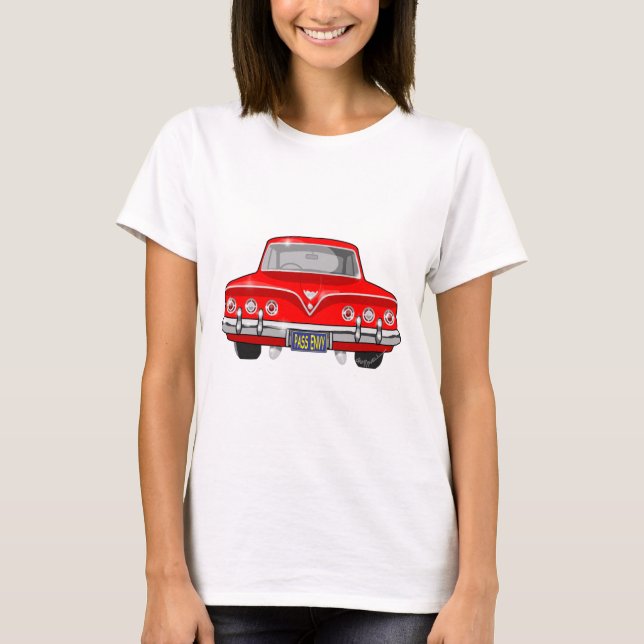 Camiseta 1961 rojo Chevrolet (Anverso)
