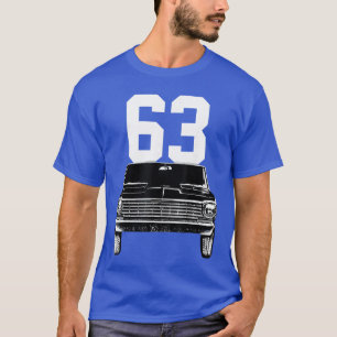 Camiseta 1963 chevys nova coche clásico retro