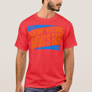 Camiseta 196465 New York World Fair Tiki Font Colors Full C