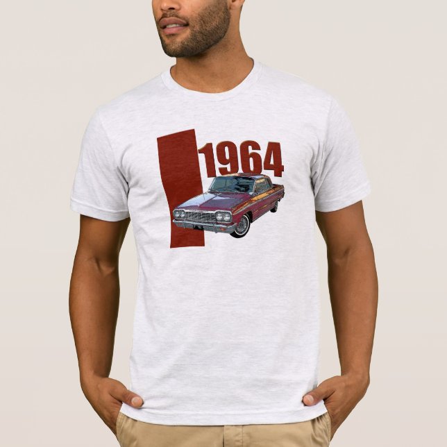 Camiseta 1964 de Chevrolet Impala (Anverso)