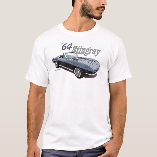 CAMISETA 1964 de la pastinaca del Corvette (Anverso)
