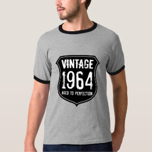 Camiseta 1964 Envejecida a la perfección   Cumplea