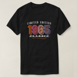 Camiseta 1965 60 cumpleaños