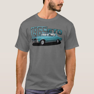 Camiseta 1965 65 GTO Coche Clásico Antiguo Muscle Azul