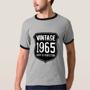 Camiseta 1965 Envejecida a la perfección Cumplea