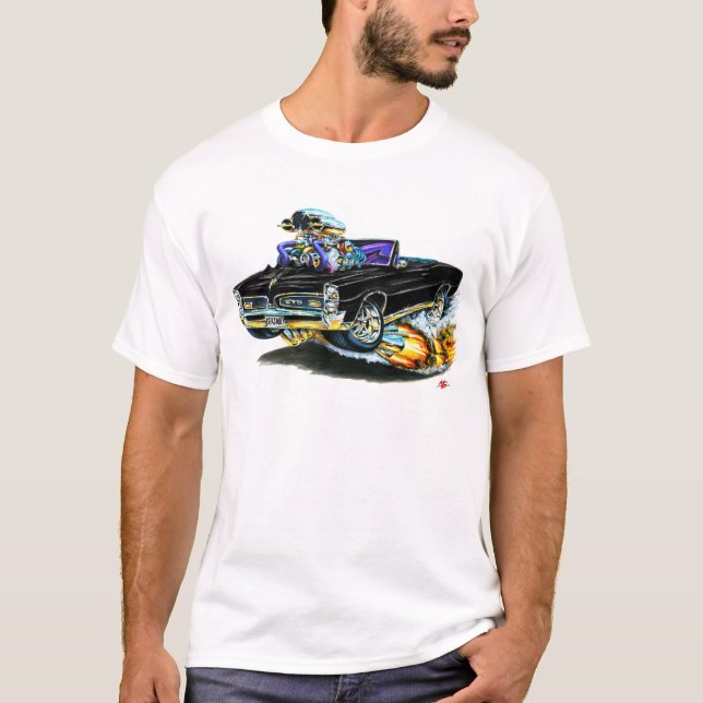 Camiseta 1966-67 convertible negro de GTO (Anverso)