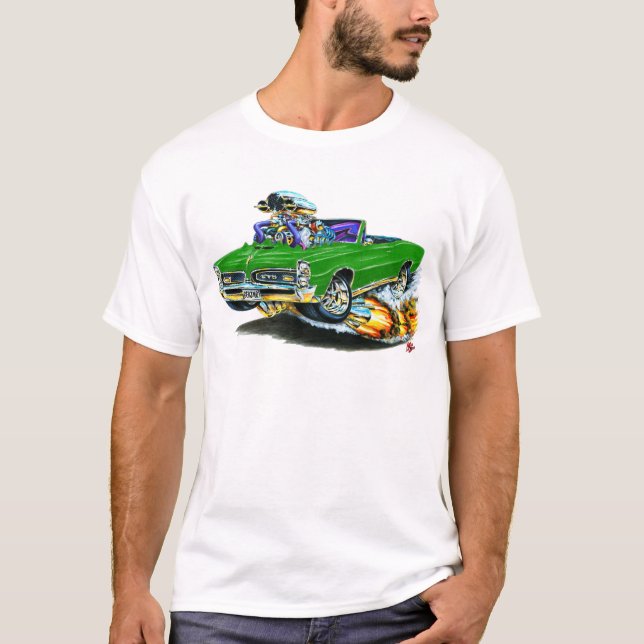 Camiseta 1966-67 convertible verde de GTO (Anverso)