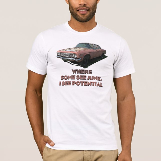 Camiseta 1966 de Chevrolet Impala (Anverso)