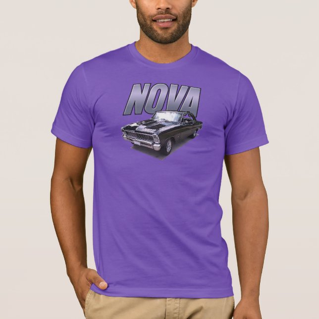 Camiseta 1966 de Chevy Nova SS (Anverso)