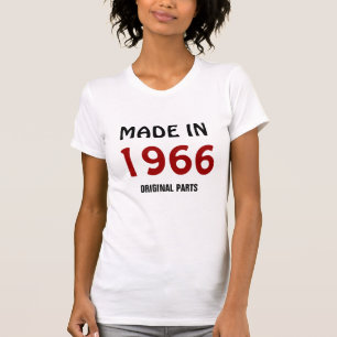 Camiseta 1966 -Hecho en 1966, Piezas Originales