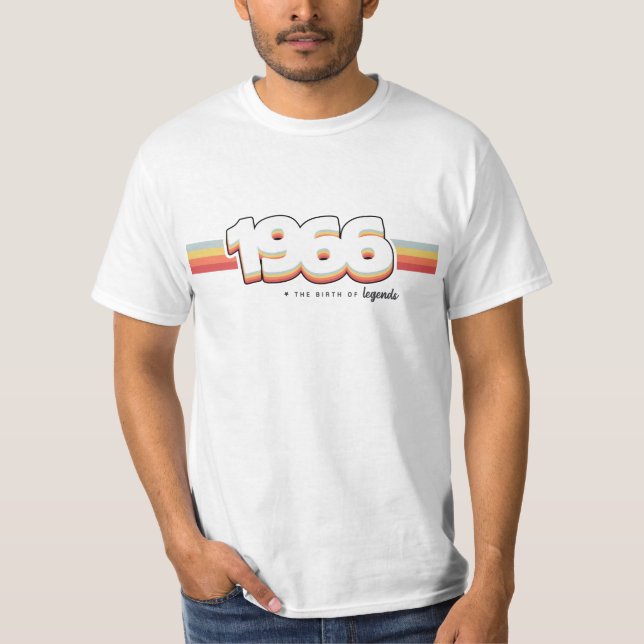 Camiseta 1966 The birth of legends (Anverso)