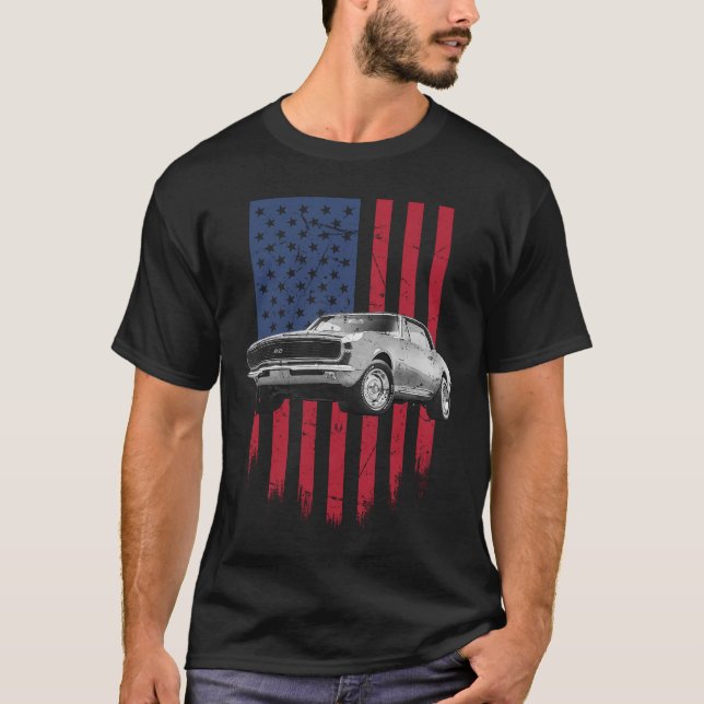 Camiseta 1967 Chevrolet Camaro SS 396 (Anverso)