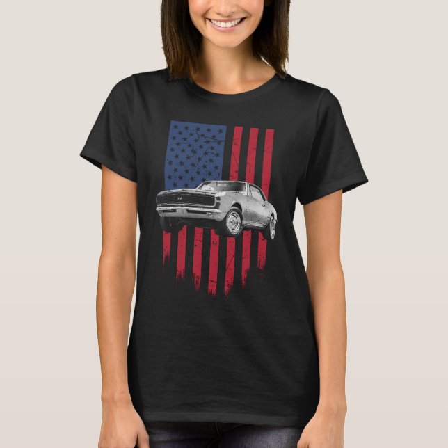 Camiseta 1967 Chevrolet Camaro SS 396 (Anverso)