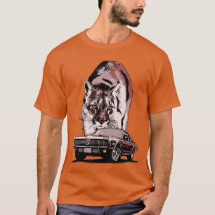 Camiseta 1968 67 68 69 Mercury Clásico Cougar Coches Vinata