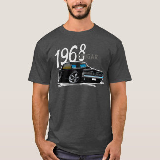 Camiseta 1968 68 Mercury clásico Cougar autos antiguos chic