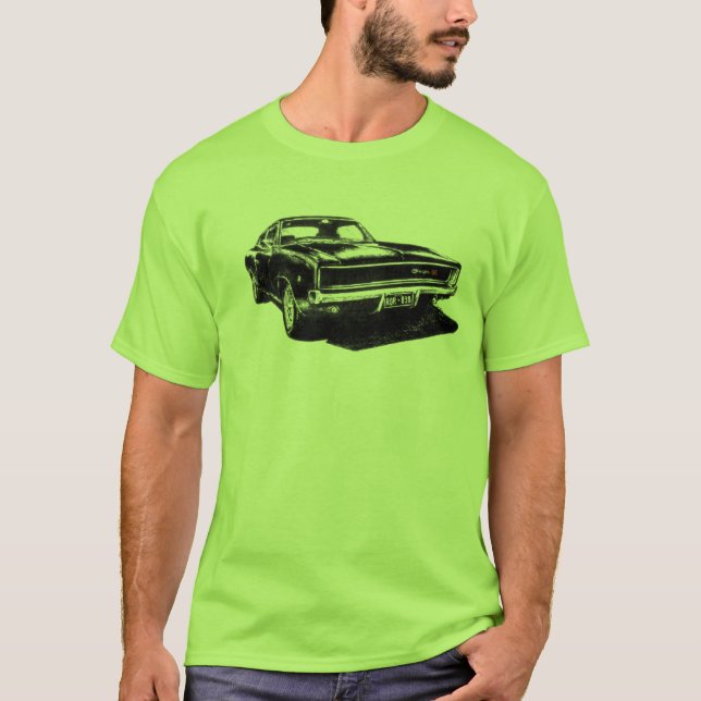 Camiseta 1968 Bullitt Charger RDR 838 (Anverso)
