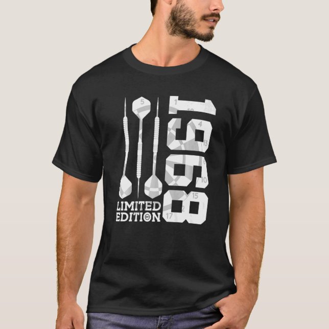 CAMISETA 1968 CUMPLEAÑOS 54 DE DARTS (Anverso)