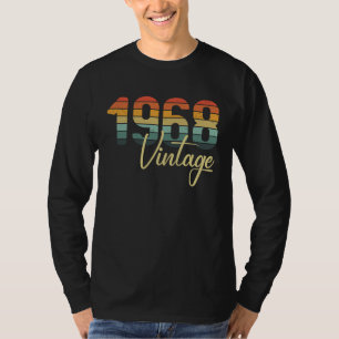 Camiseta 1968 Todas las Piezas Originales B Día Vintage Ret
