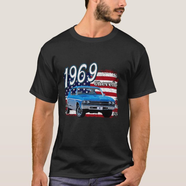 Camiseta 1969,69,Chevelle,SS,396,4th,de,july,american (Anverso)