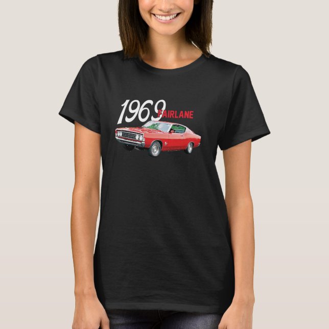 Camiseta 1969 69 coche clásico (Anverso)