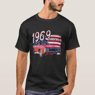 Camiseta 1969 69 impala lowrider ss 4 de Julio Americano