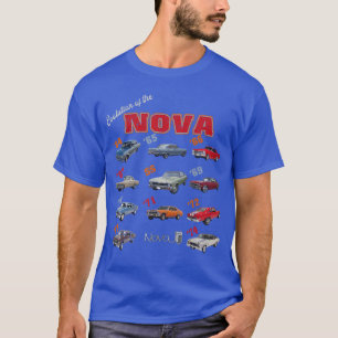 Camiseta 1969 72 63 64 65 66 67 68 70 71 73 74 chevys nova 