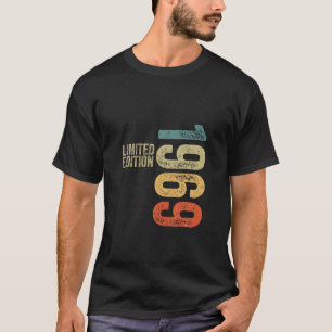 Camiseta 1969 Edición Limitada Birthday Vintage Retro
