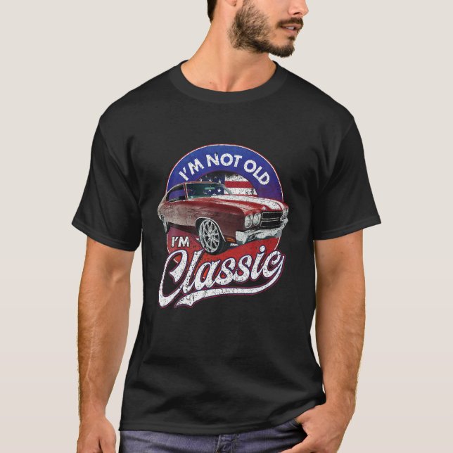 Camiseta 1970 70 69 72 1969 67 71 1967 68 1971 66 1968 chev (Anverso)