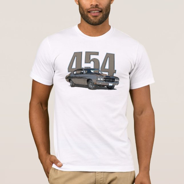 Camiseta 1970 de Chevelle 454 (Anverso)