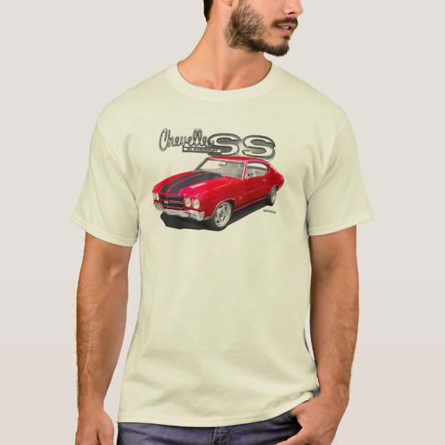 Camiseta 1970 del "bloque grande" de Chevelle SS (Anverso)