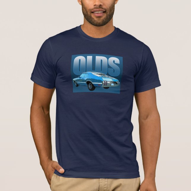 Camiseta 1970 del machete de Oldsmobile (Anverso)
