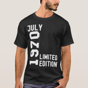 Camiseta 1970 Fiesta Feliz Cumpleaños