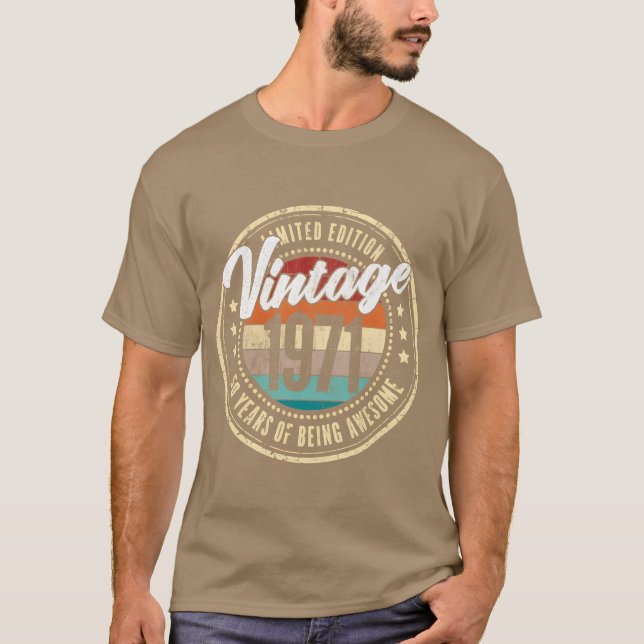Camiseta 1971 50 50.ª broma (Anverso)