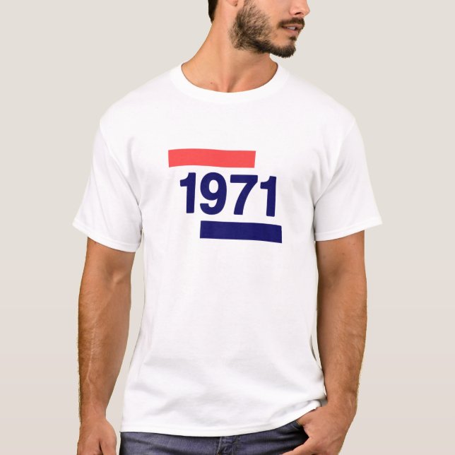 Camiseta 1971, 50 Aniversario (Anverso)