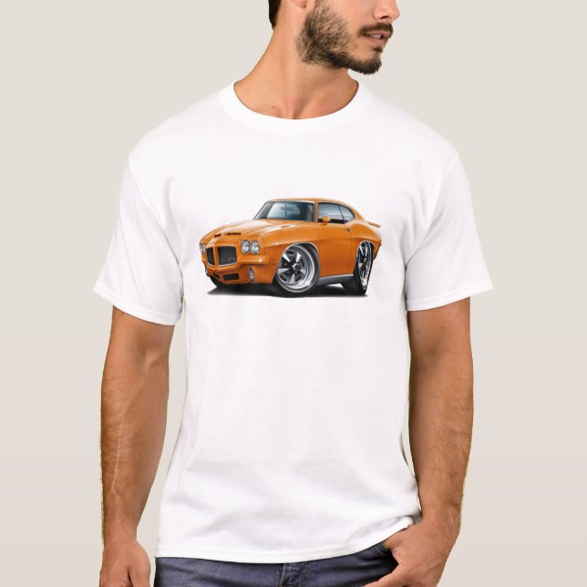 Camiseta 1971-72 coche del naranja de GTO (Anverso)