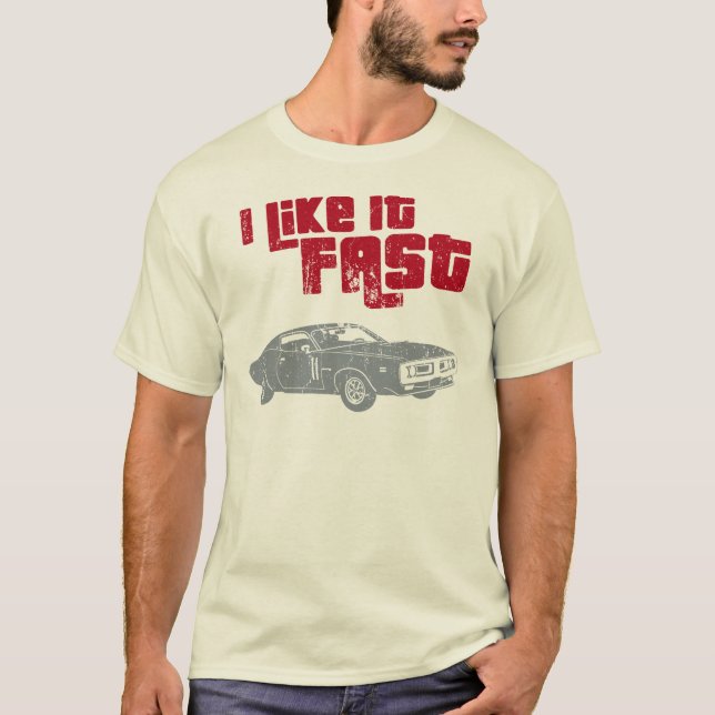 Camiseta 1971 cargador de Dodge 440 (Anverso)