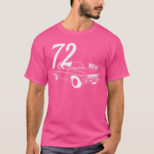 Camiseta 1972 72 Chevys Nova 2 Coche Clásico Antiguo Muscle