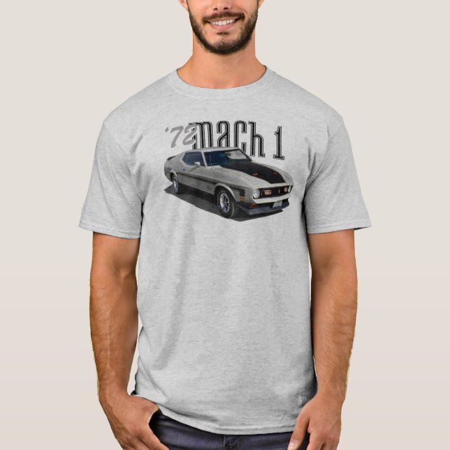 CAMISETA 1972 del mustango MACH1 (Anverso)